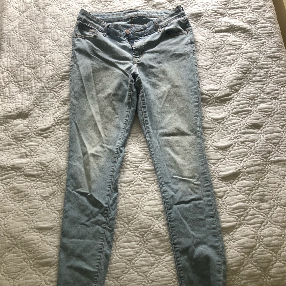 Old navy light wash jegging